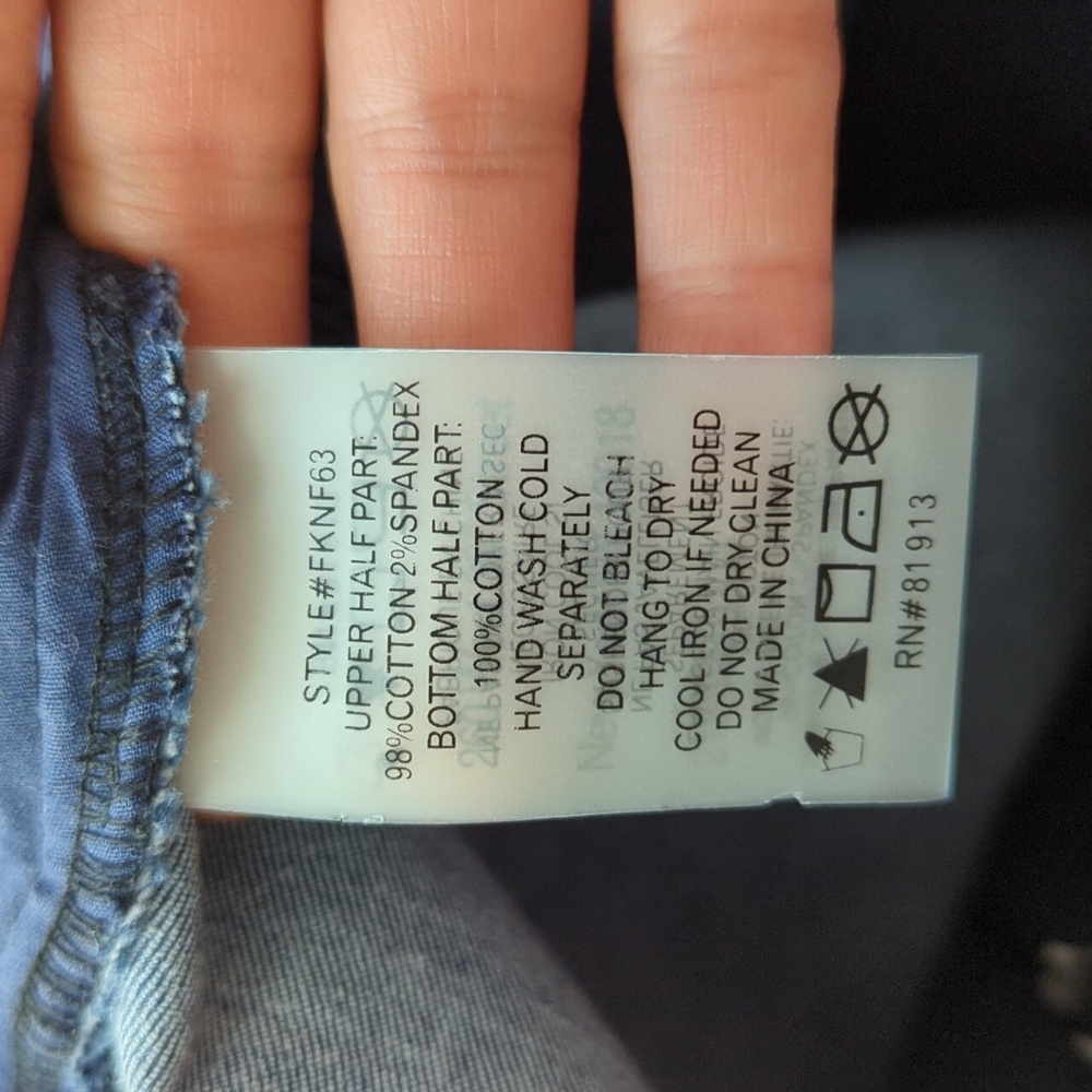 Anthropologie Tonal Denim‎ Skirt | Plenty by Tracy Reese - Picture 7 of 9